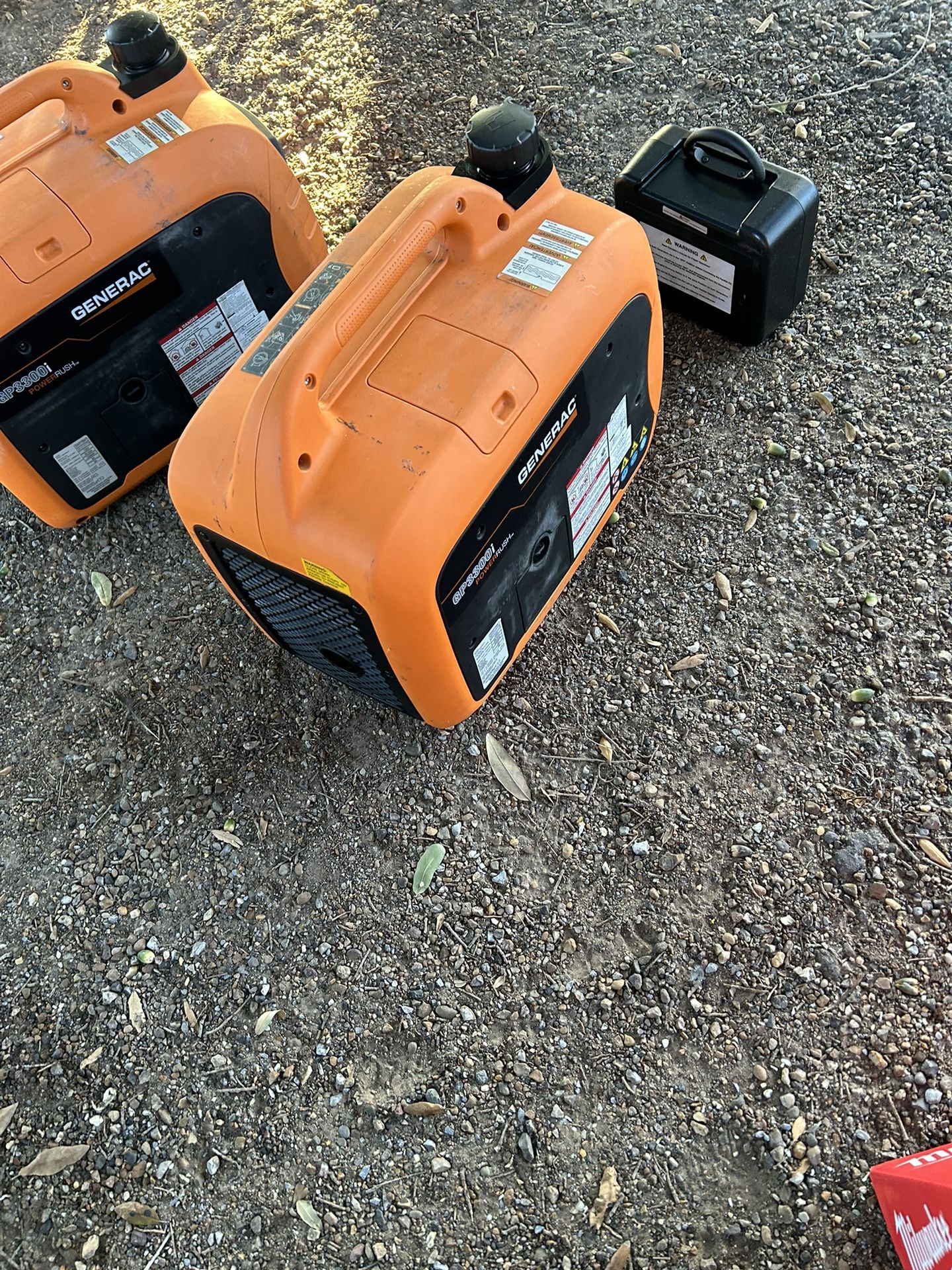 2 Generac Inverter Generators 3,300 Watts Each