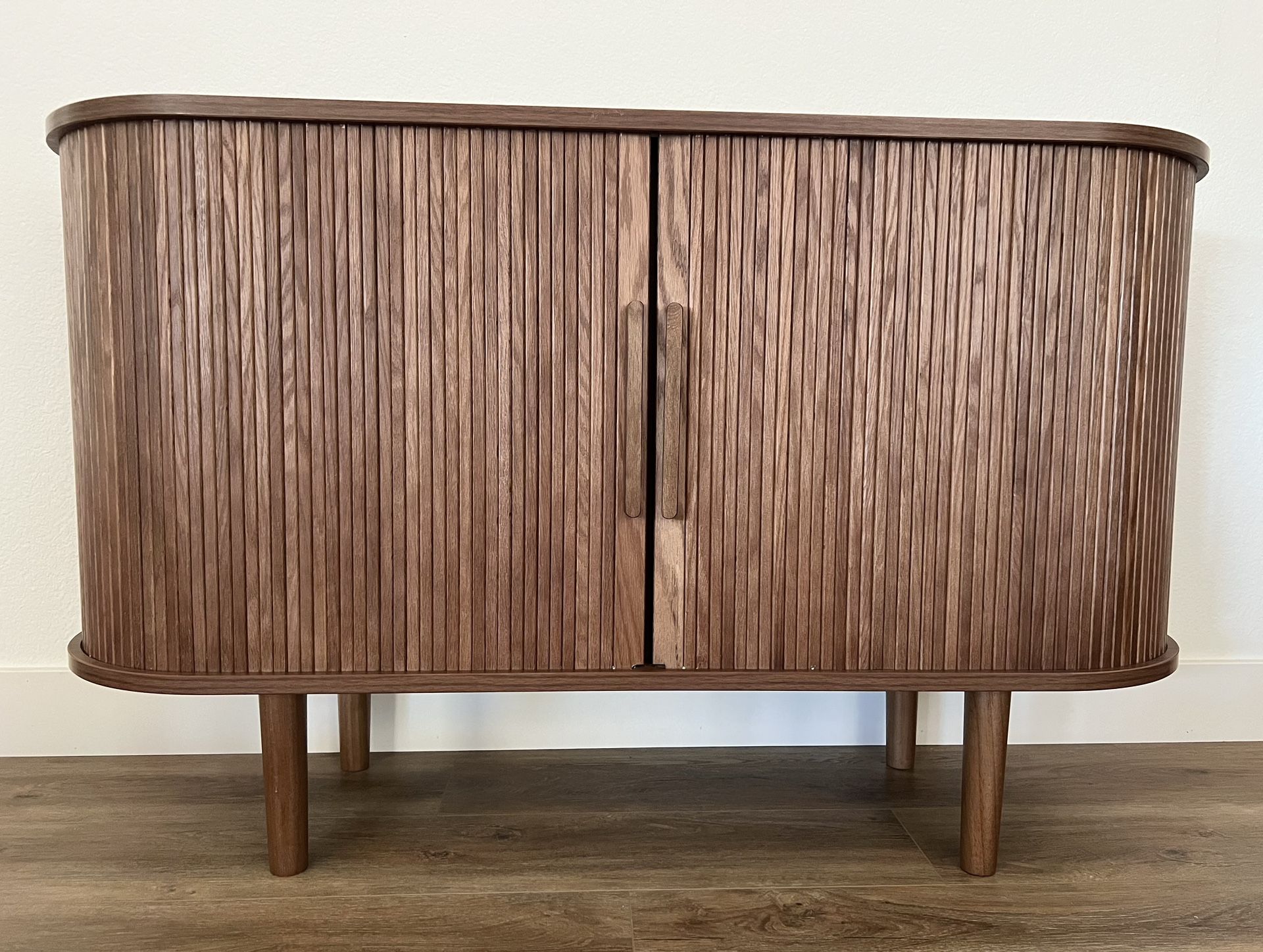 Fluted Storage Cabinet
