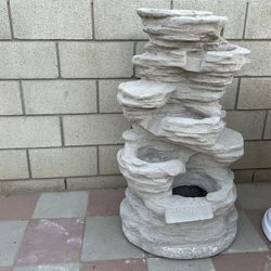 New Water Fountain Made Out Of Cement Perfect Gift 