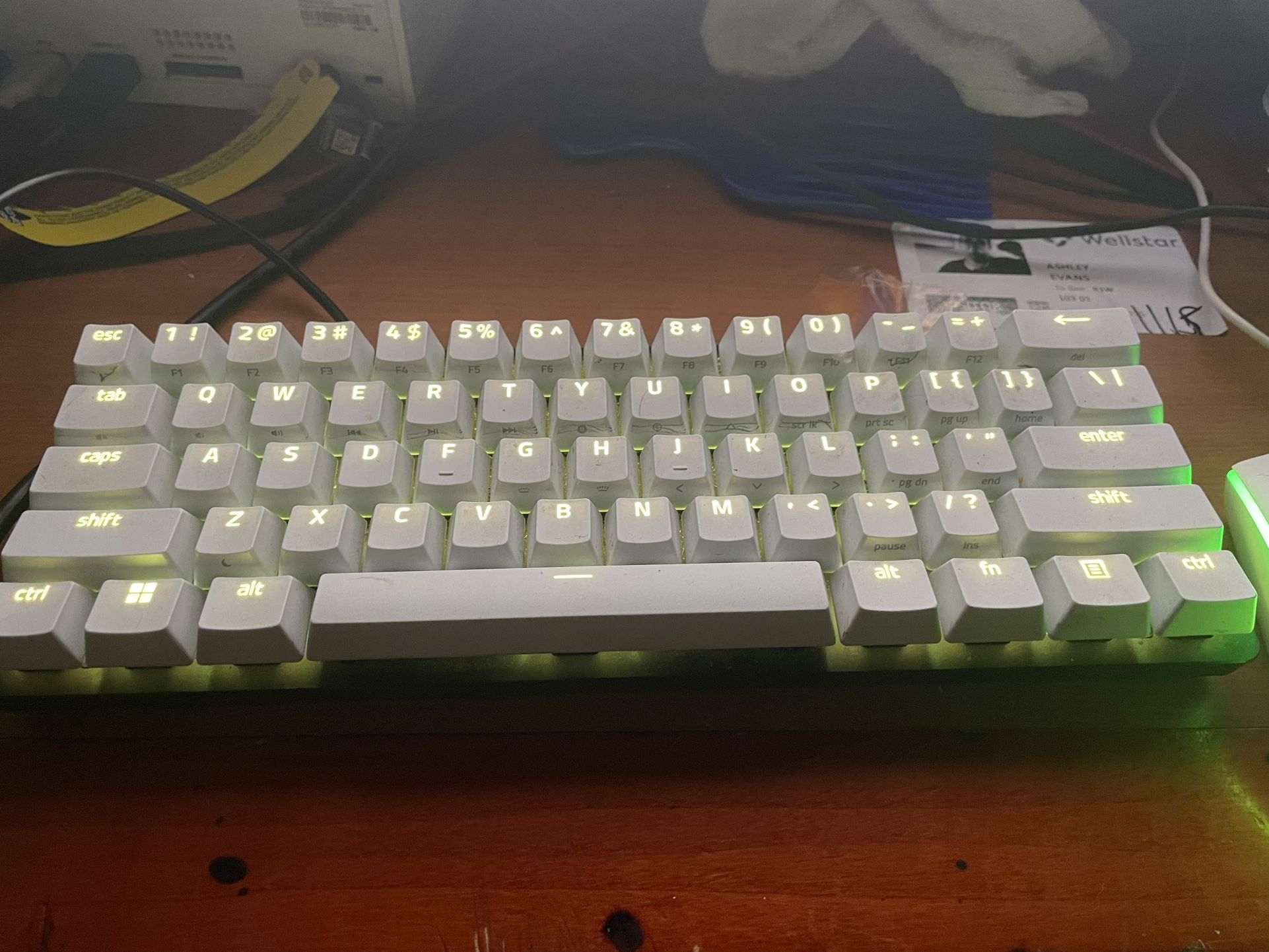 60% red switch keyboard 