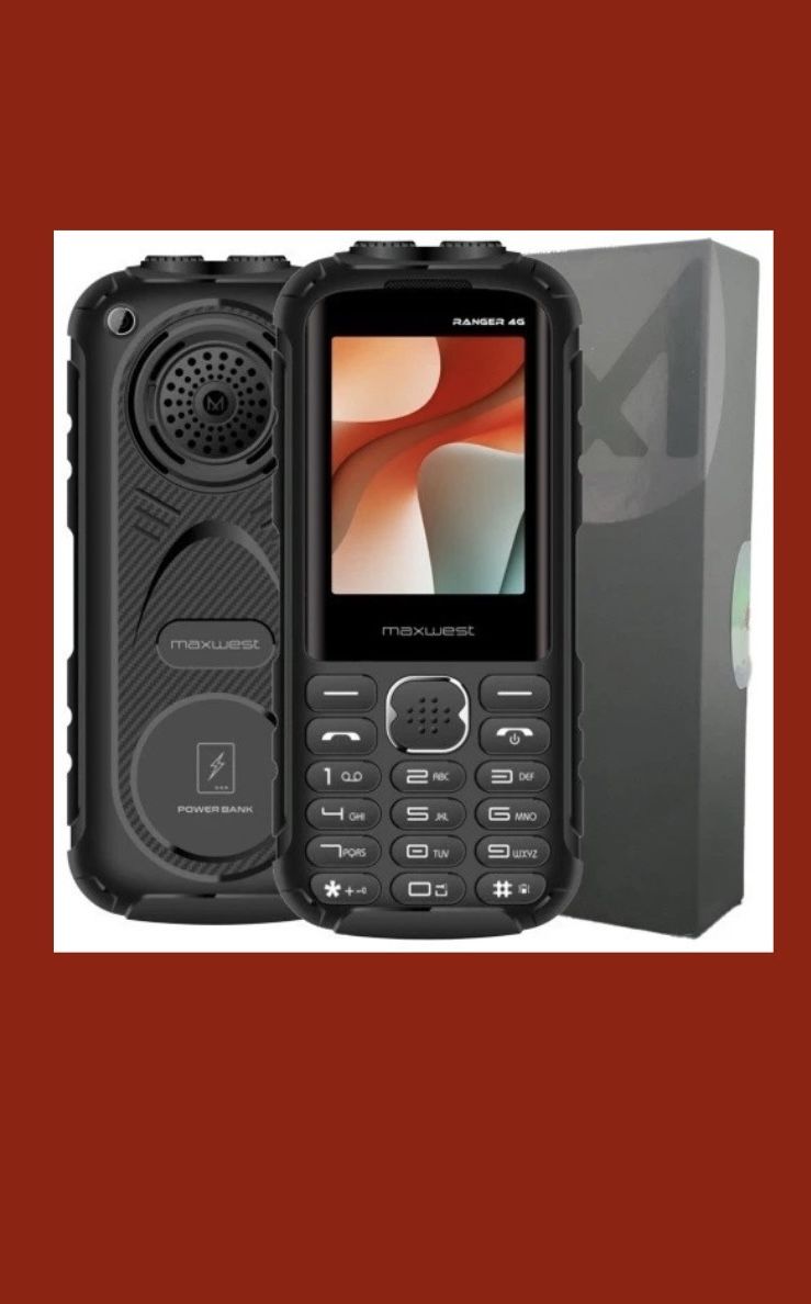 NEW 2025 Maxwest Ranger Retro Rugged Cell Phone 4G LTE For AT&T / T-Mobile