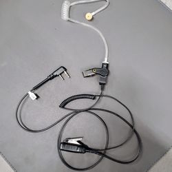 Public Safety O.E.M Quality Surveillance Audio Gear by Endura 1 Wire Surveillance KIT - PTT, KW1 Connector for Kenwood TK2170 & Similar Models