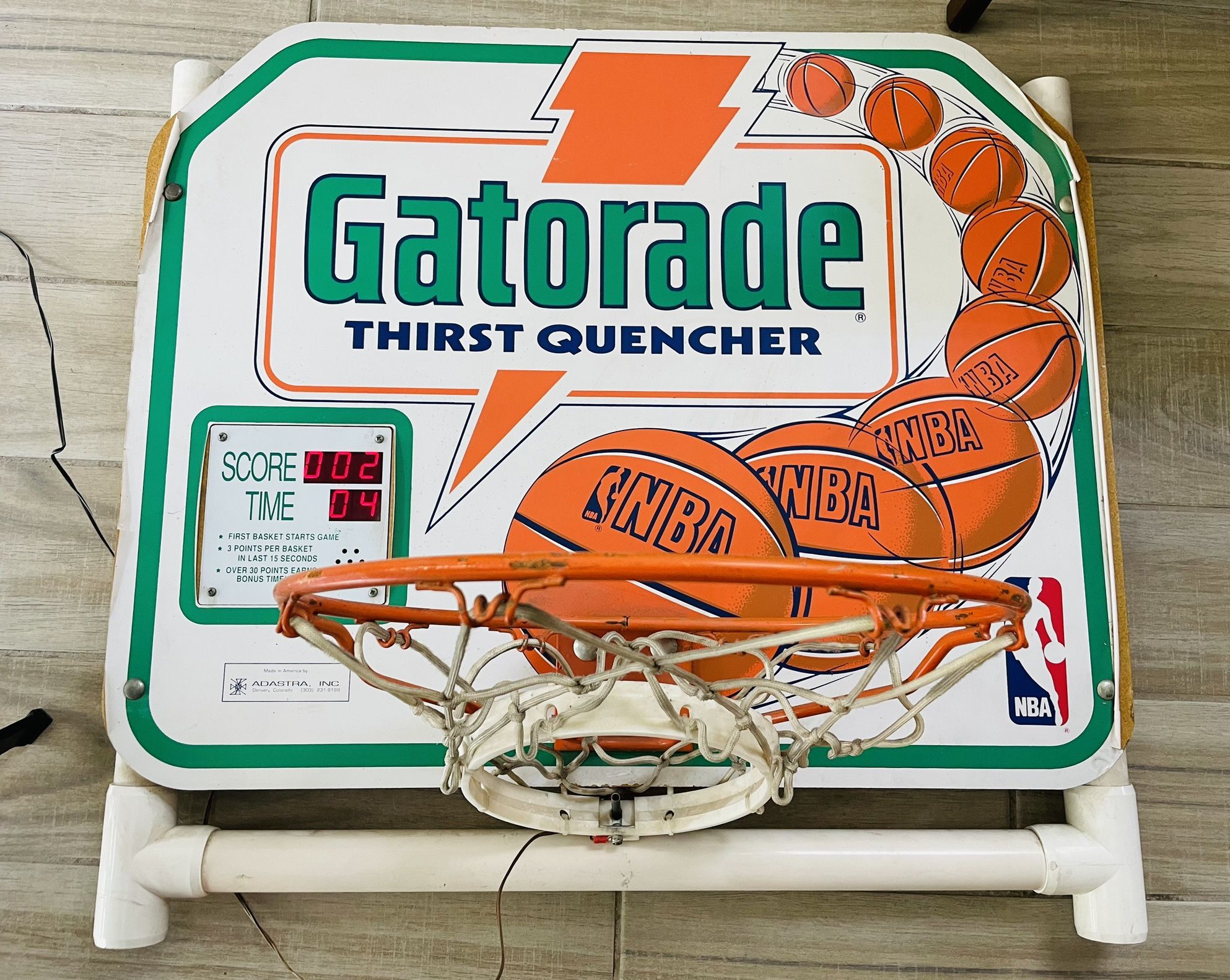 Vintage Gatorade Hoop Game Basketball