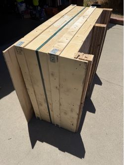 Shipping crate with lid wood box crate with pallet