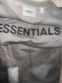 Essential T Shirt Grey 