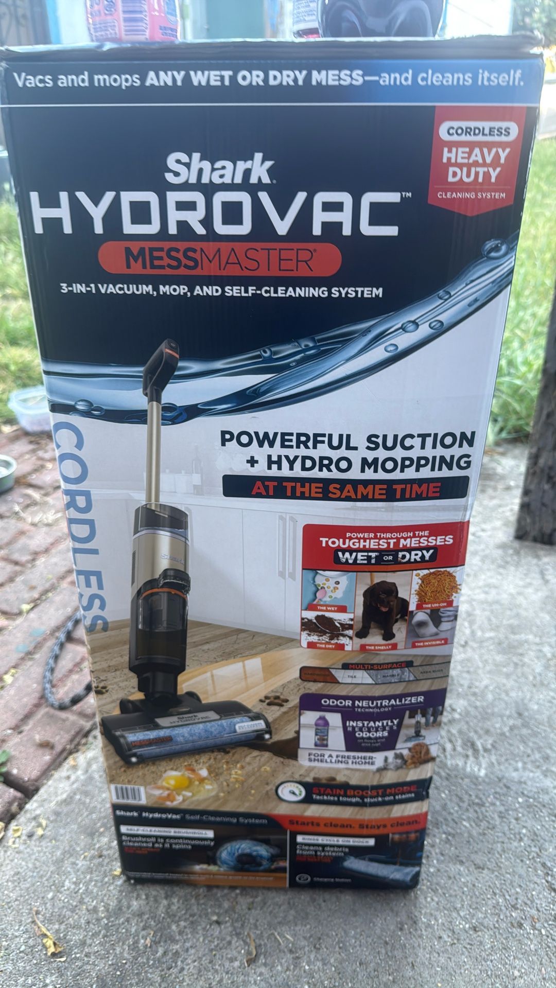 Shark Hydrovac Mess master