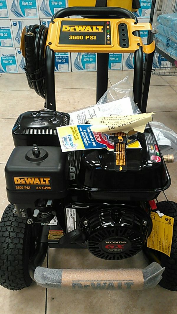 DEWALT pressure washer available now hurry a few left 7680 s CENTRAL
