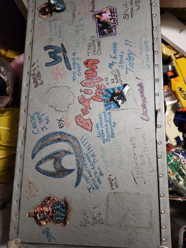 Chest With Old GAME Systems