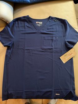 Skechers / Greys Anatomy Mens Navy Blue Scrubs - 2 pair - New with Tags