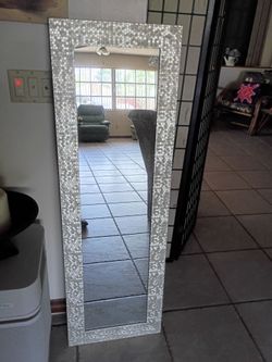 Beautiful Decorated Mirror 53" X 17"