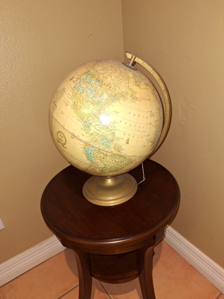 Vintage World Globe