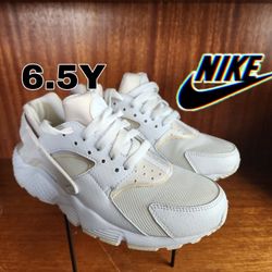 Nike Air Huarache White Platinum 6.5Y