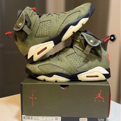 Travis Scott Air Jordan 6 Retro SP Olive