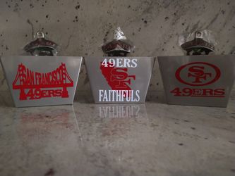 Bottle Opener With Cap Catcher Niners