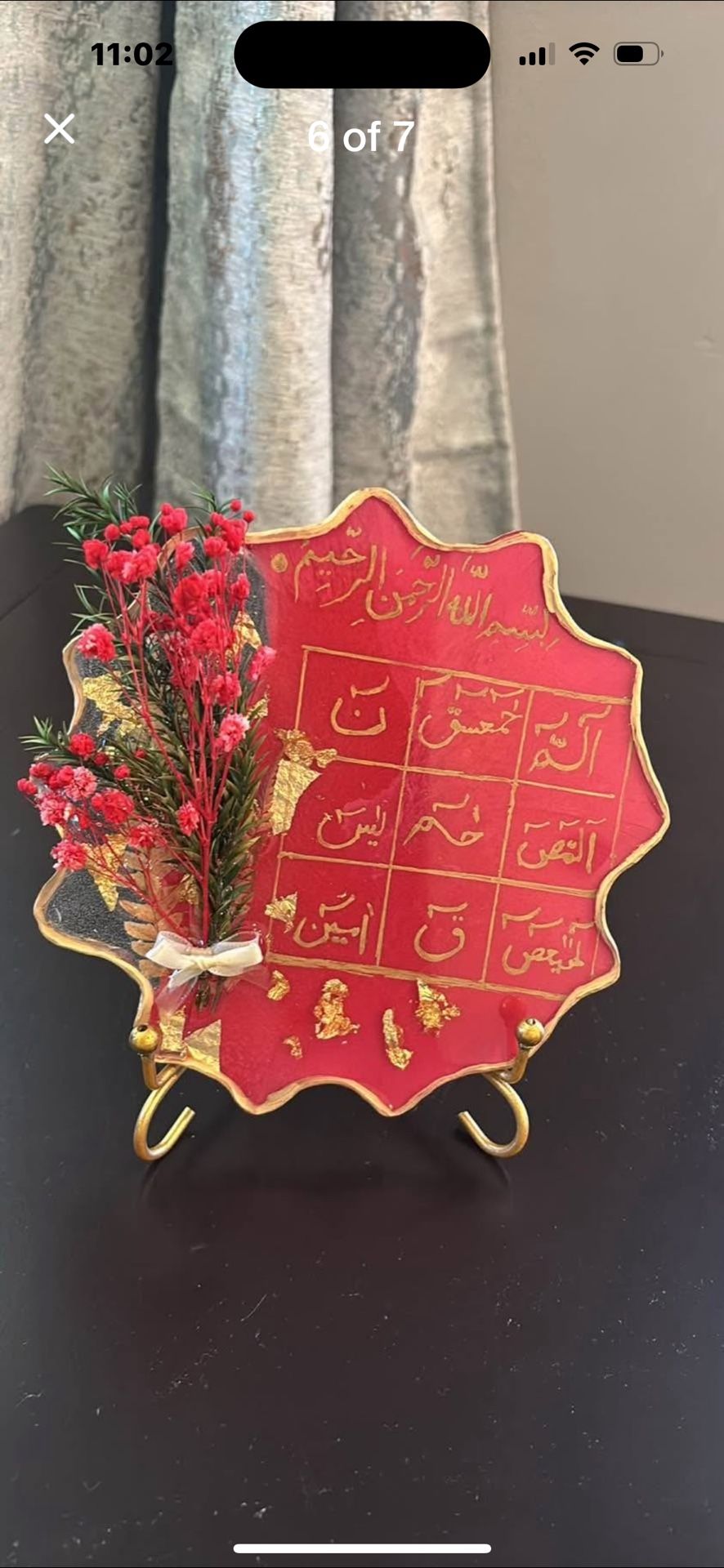 Resin Art Plaques Calligraphy