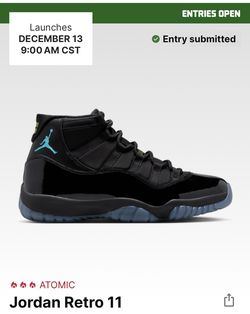 Jordan 11s Gamma 10.5
