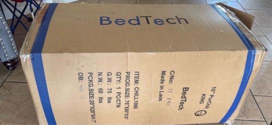 New Sealed BedTech PurChill 10" King Mattress