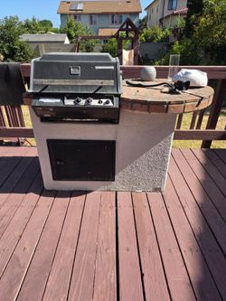 BBQ galore turbo island propane