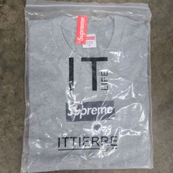 Supreme Ittierre T-Shirt Grey Medium