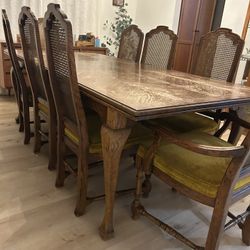 Dining Table Set - Vintage