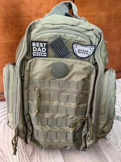 Phil & Jack Military Diaper Bag