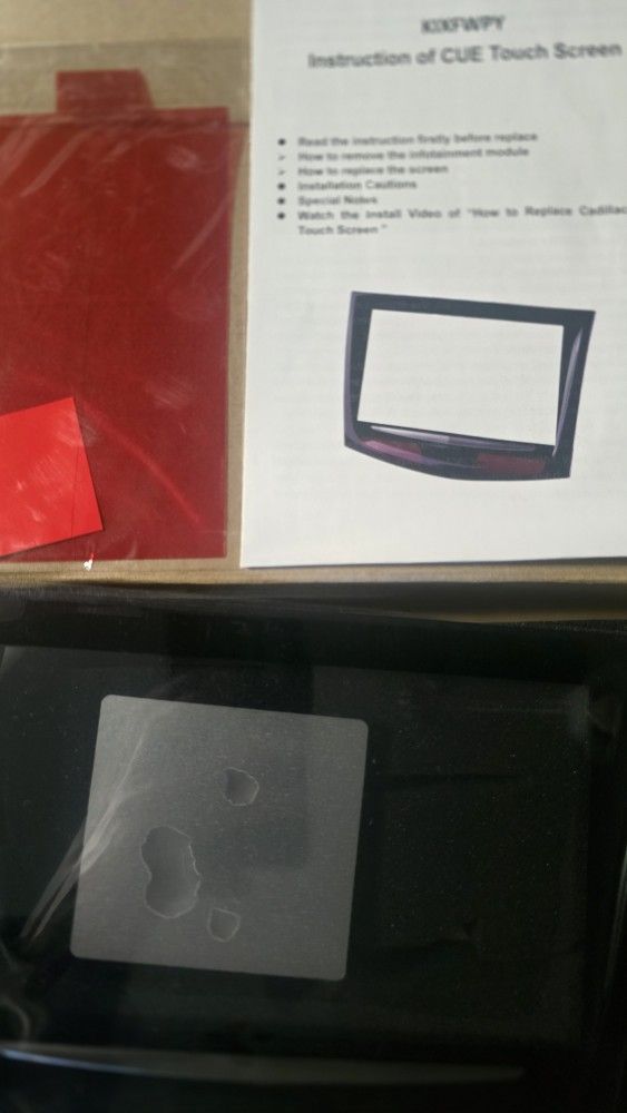 Cadillac Cue Touch Screen Replacement