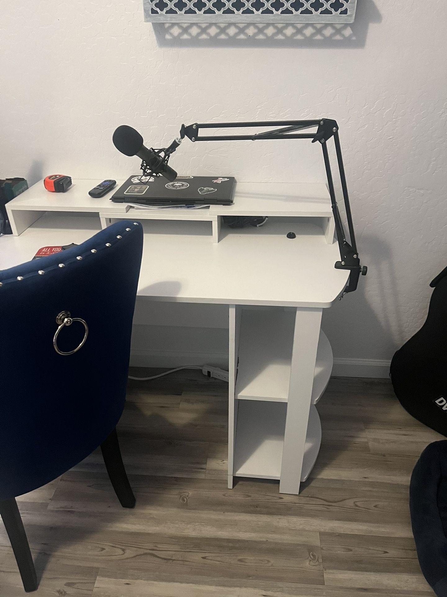 Desk And filing Cabinet