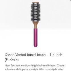 Dyson Vented barrel brush - 1.4 inch (Fuchsia)