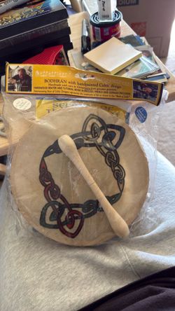 Celtic design hand painted