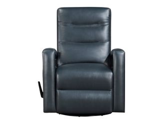Camden Navy Blue Swivel Glider Reclining Chair