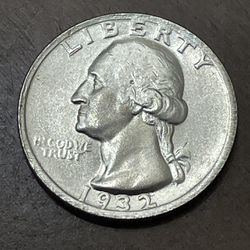 1932 D Silver Quarter 90% Coins 