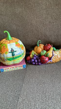Jim Shore Thanksgiving Pieces