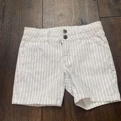 Girls Striped Shorts Size 8 By Freestyle #10