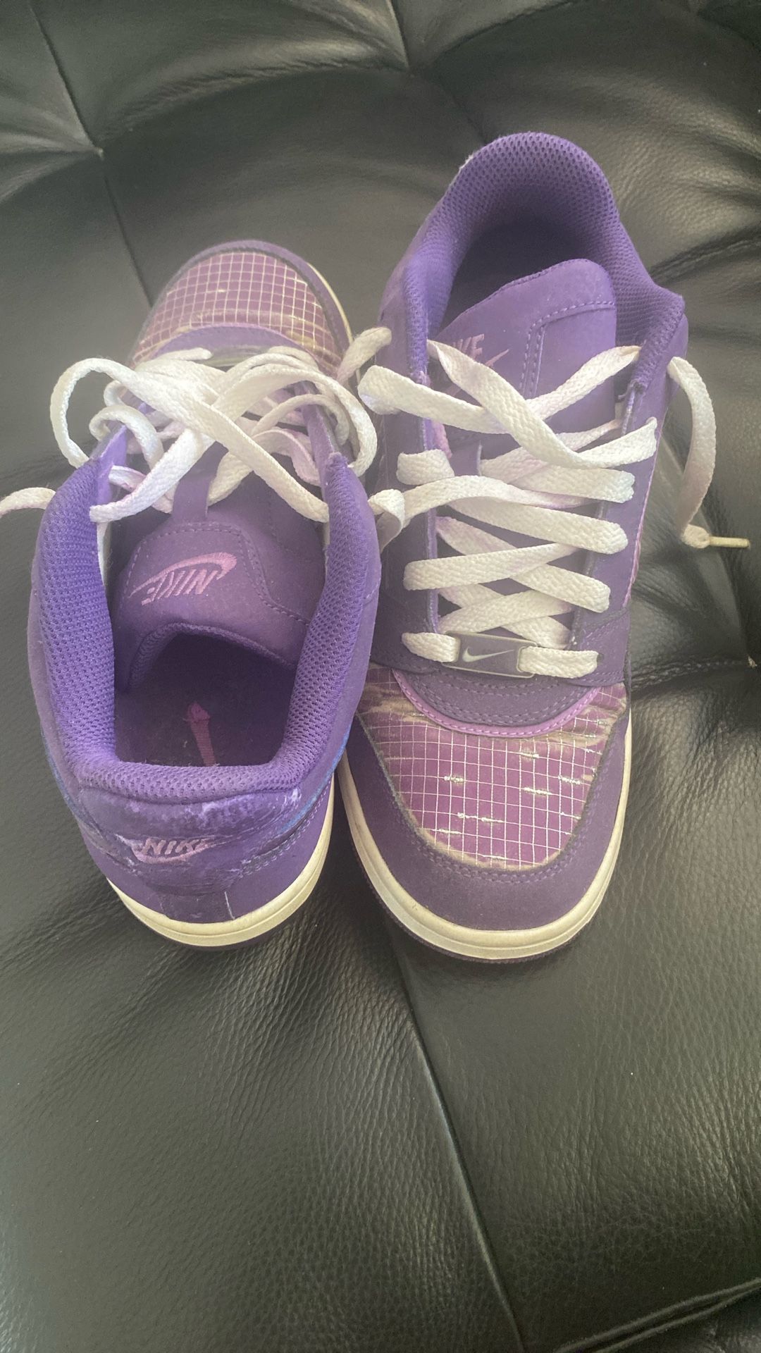 Nike shoes purple