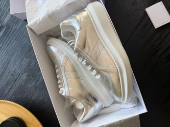 Alexander McQueen Metallic Sneakers