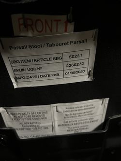 Parsall stool sales