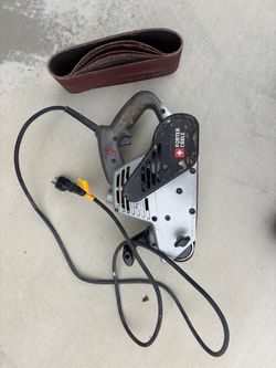 Porter Cable Sander w/ extra P80/150 belt