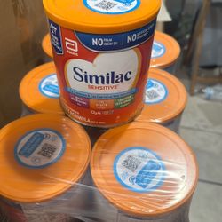 SIMILAC SENSITIVE . 17 Cans 