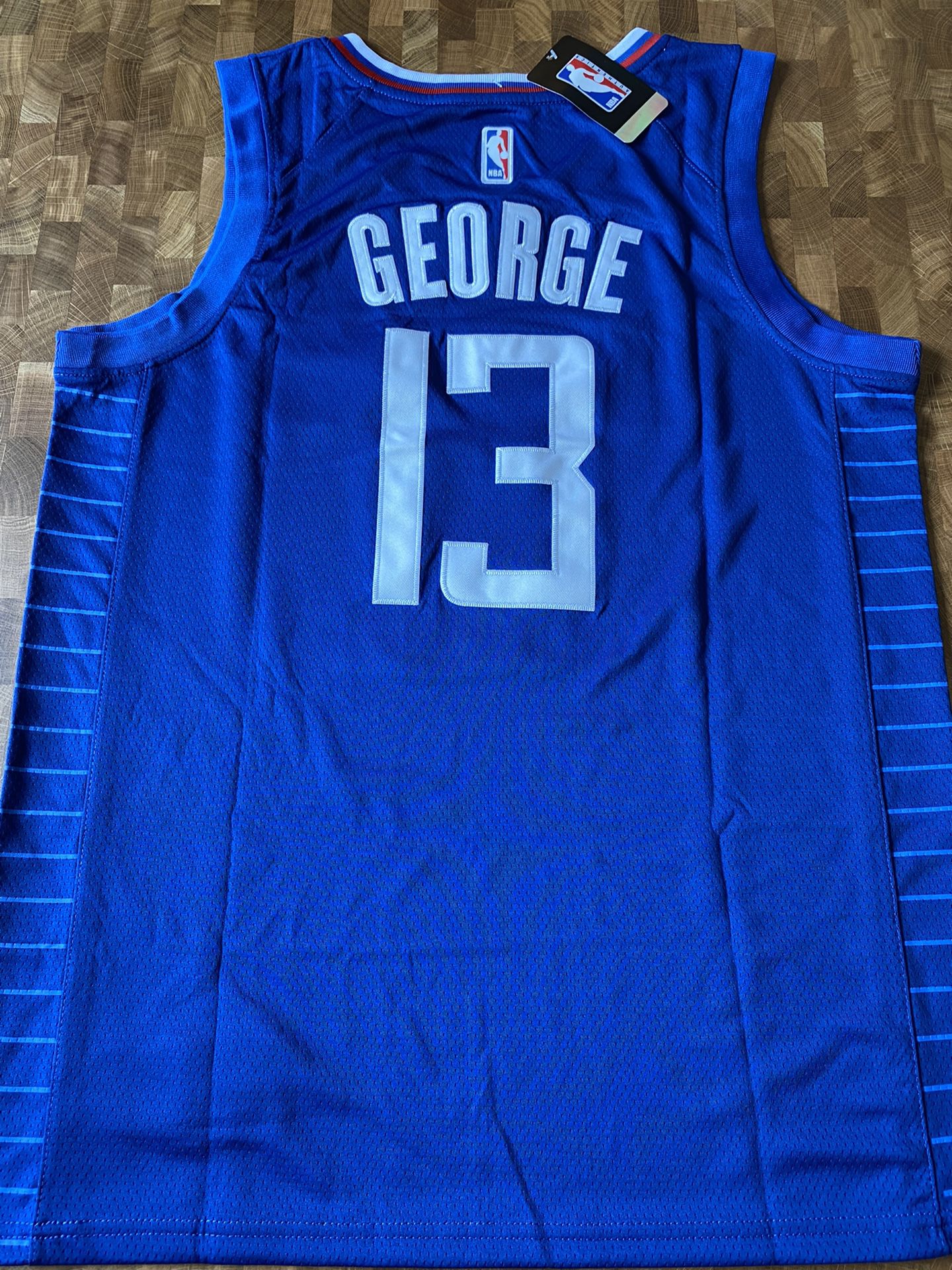 Paul George PG13 Oklahoma city thunder Jersey nba basketball for Sale in  San Diego, CA - OfferUp
