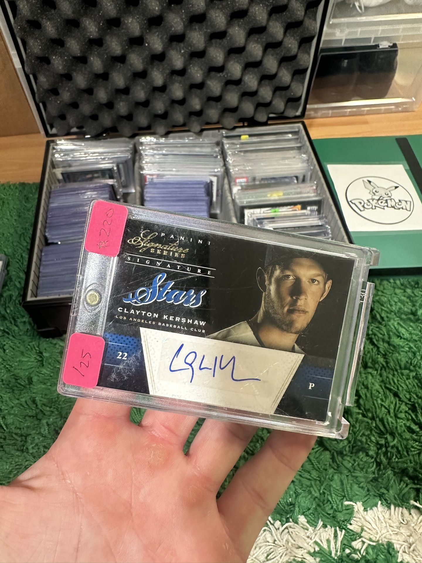 Dodgers Clayton Keyshaw 2012 Auto /25