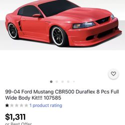 99-04 Mustang Wide Body Kit 