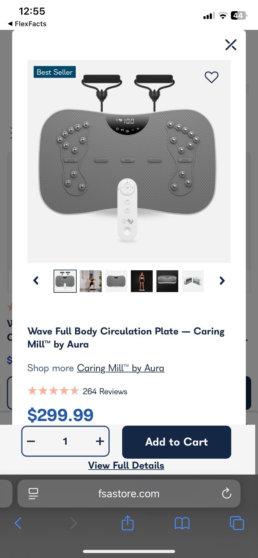 Wave Full Body Circulation Plate - Caring Millâ„¢ by Aura
