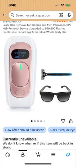Brand New ARTOLF IPL Laser Hair Removal System (Unopened Box)