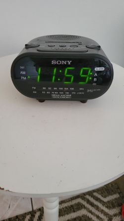 Sony Dream Machine/ AM FM Alarm Clock Radio