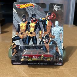 Hotwheels X-men Nissan Skyline Van