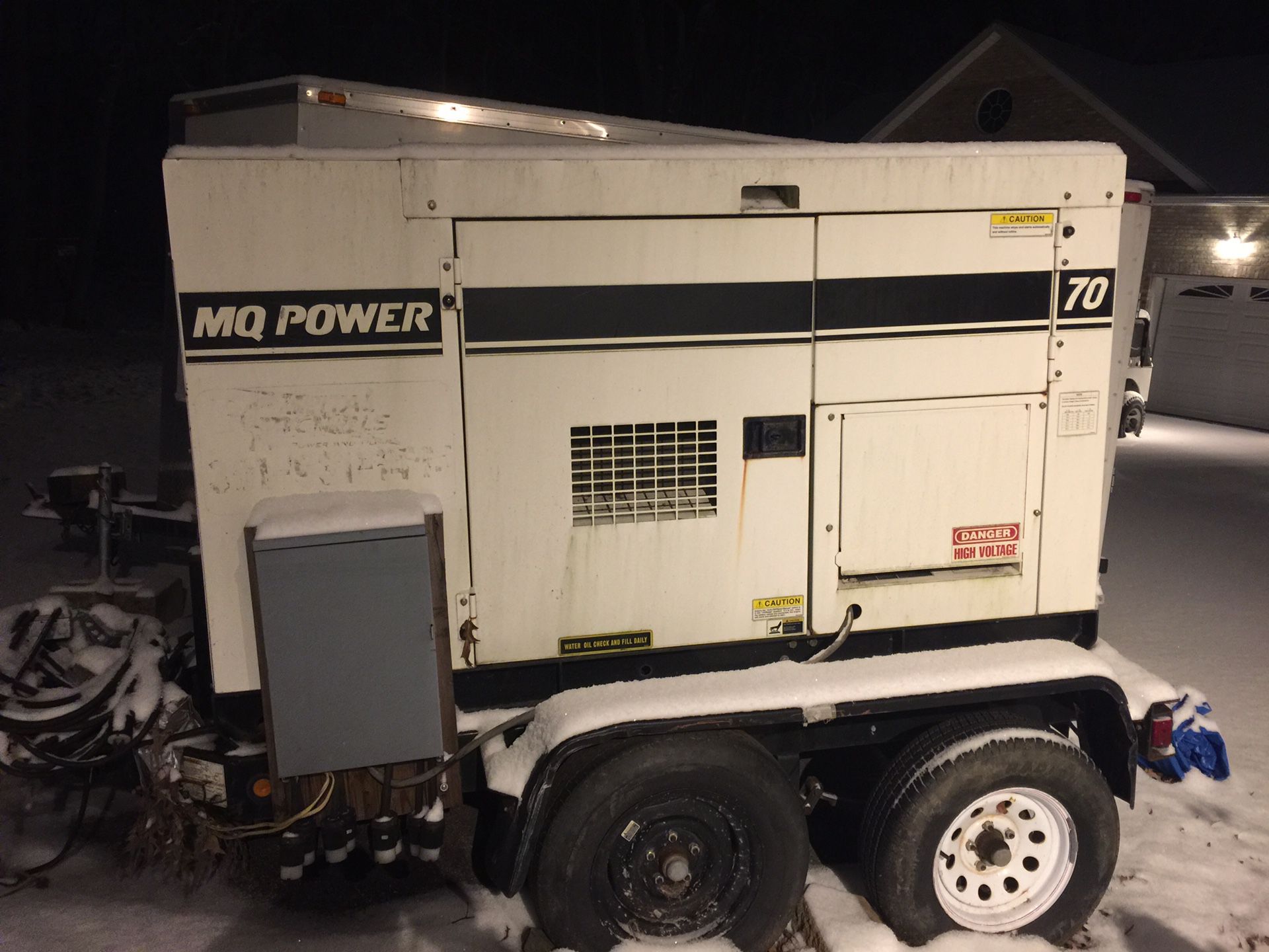 MQ Power pull behind Generator