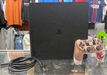 Sony PlayStation 4 PS4 Slim 1TB Console Black w/ Controller (Read Desc)