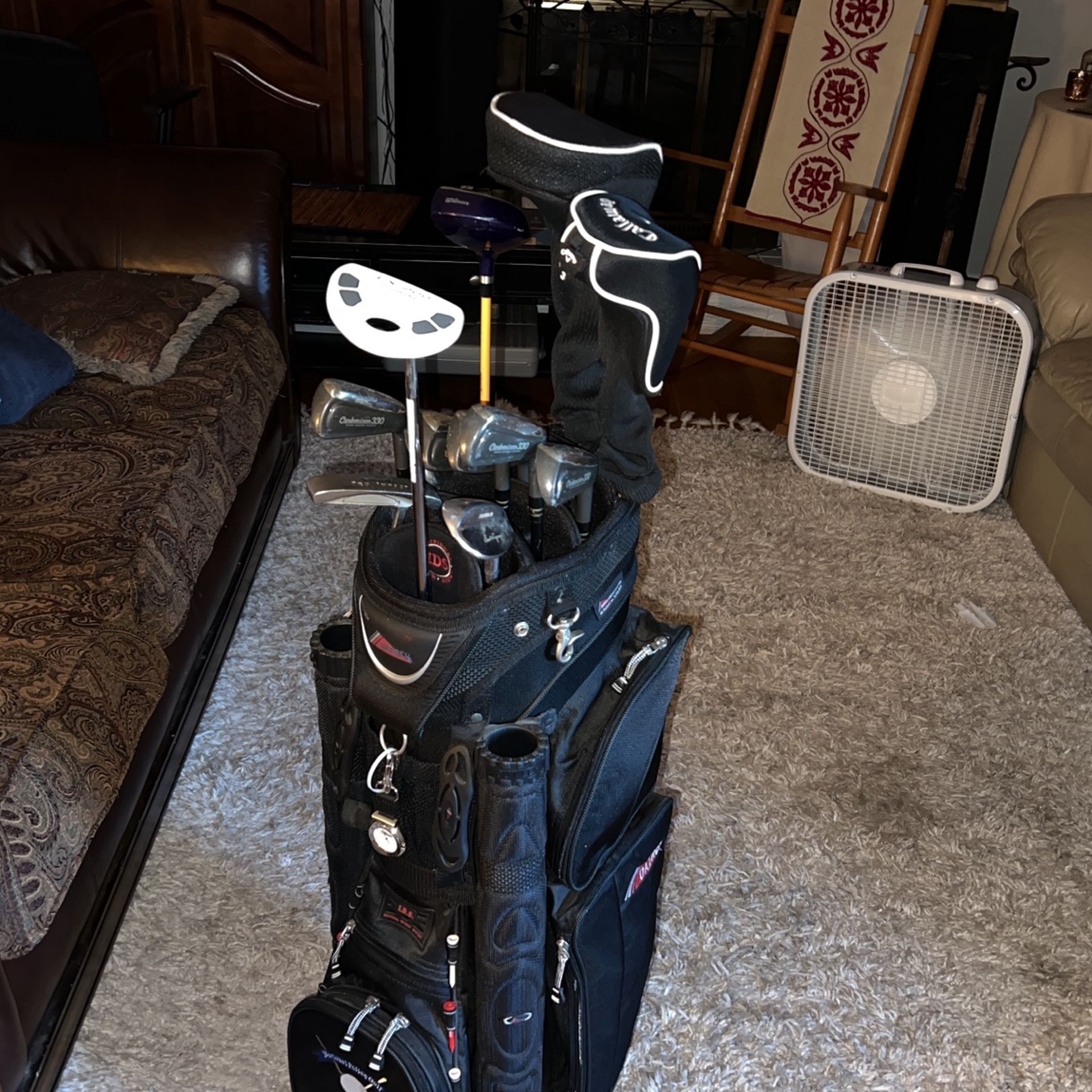 Mens Right Handed Golf Clubs! Great Leaner Set