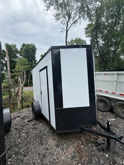 2026 Enclosed Cargo Trailer 6x10 SA Brand 🆕