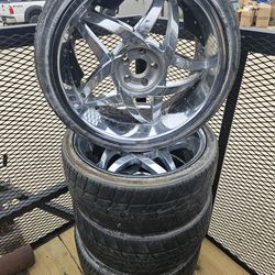 22' rims and tires